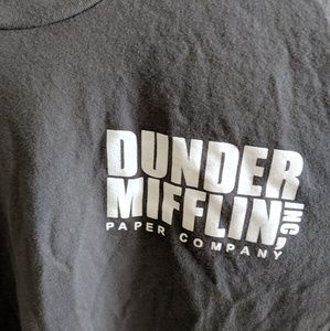 Dunder Mifflin Paper Supply Tshirt - Large